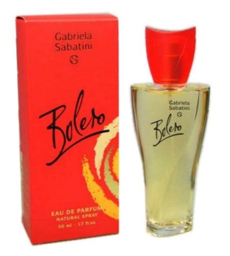 Bolero Perfume for Women by Gabriela Sabatini 1997 .